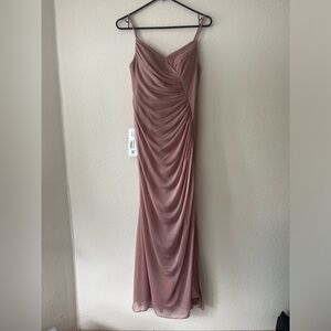 Formal Dusty Rose Dress
